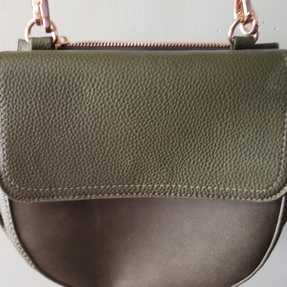 Army green crossbody